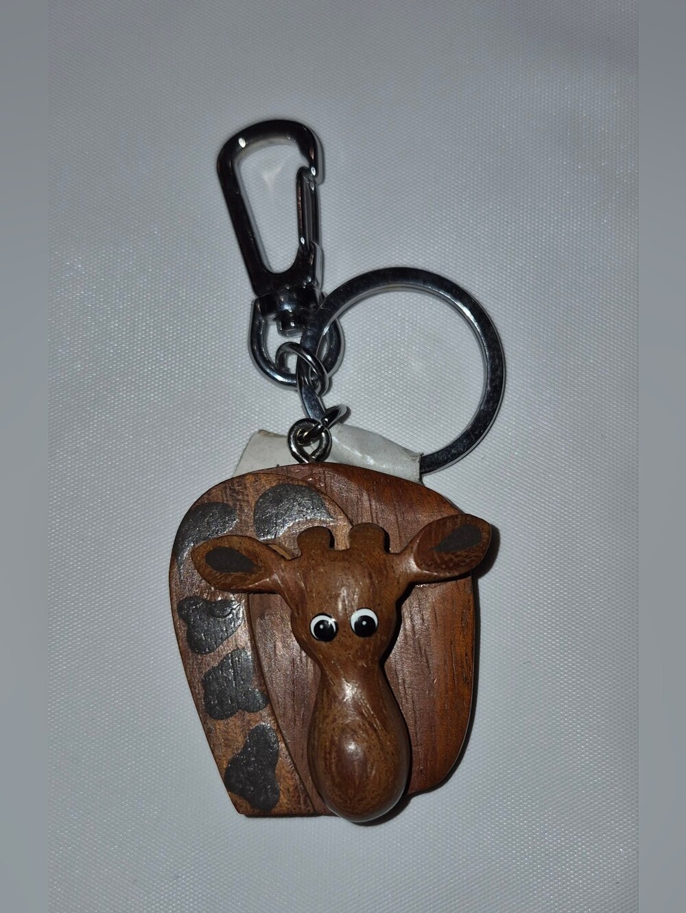 Wood Girraffe Keychain/bag Charm - NWT